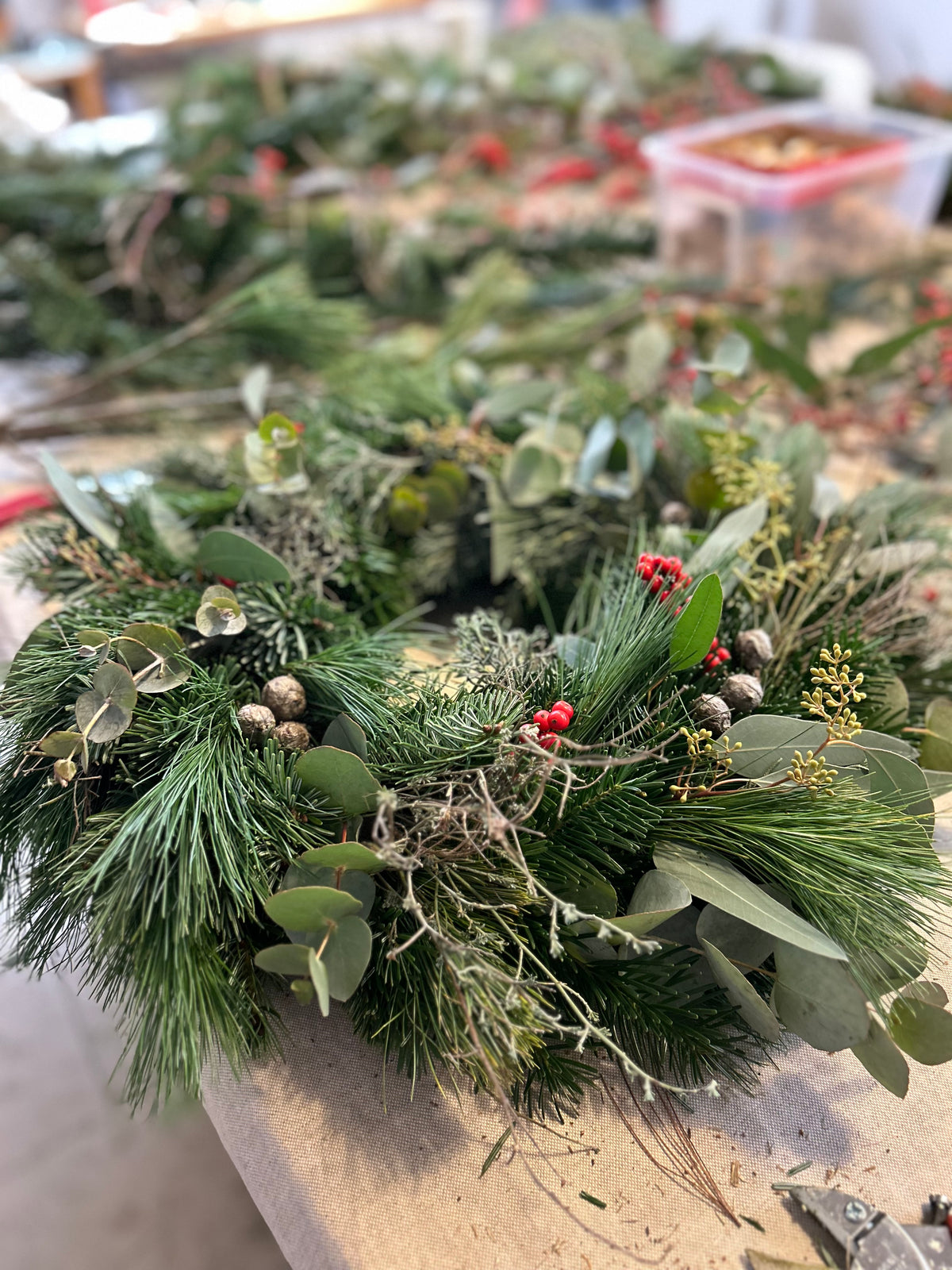 Adventskranz Workshop