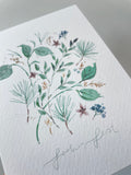 Karte garden gifts von flores collecti