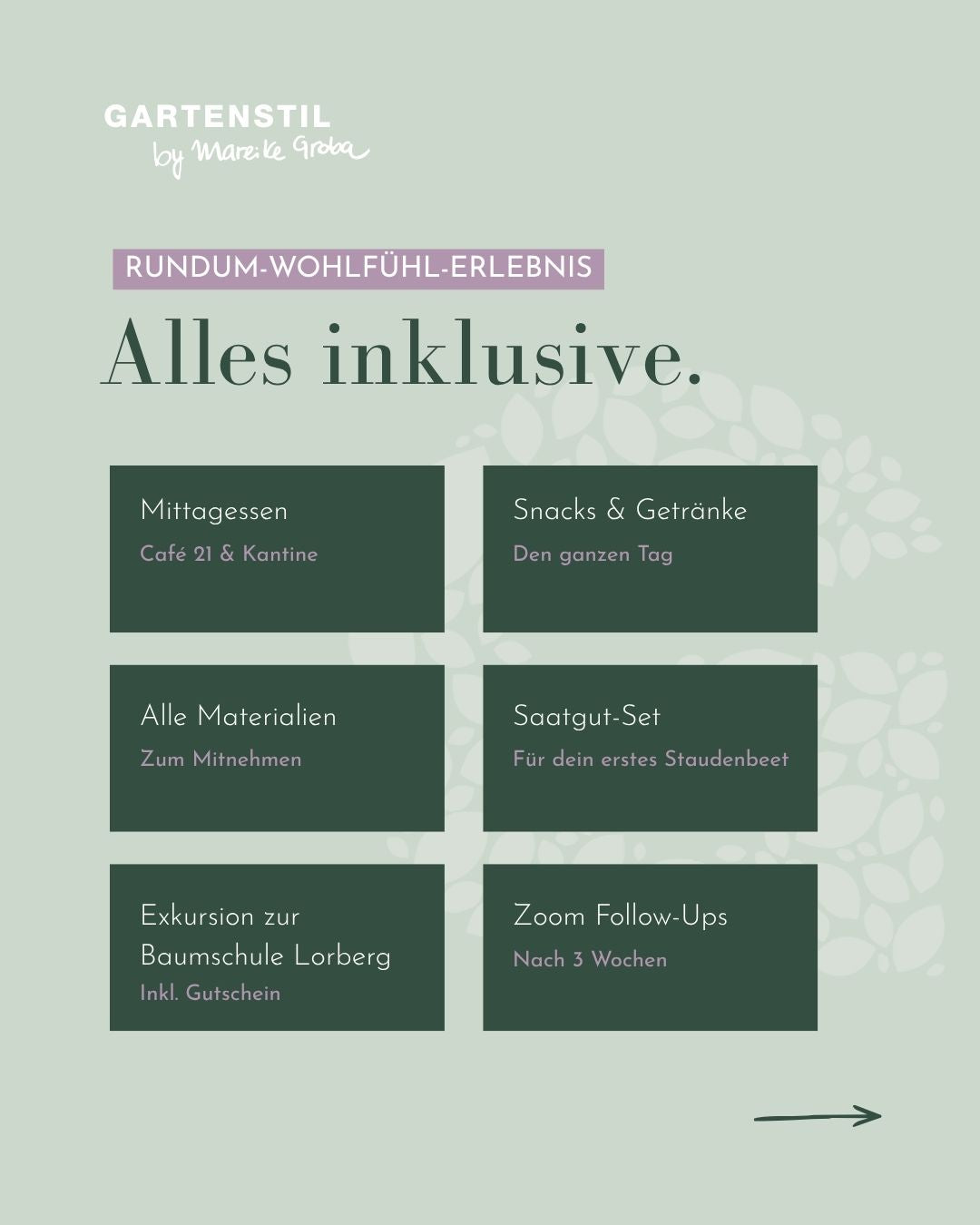 Gartenplanungsworkshop Planen & Blühen